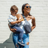 Kibou Travel Diaper Bag - Charcoal