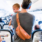 Kibou Travel Diaper Bag - Brown