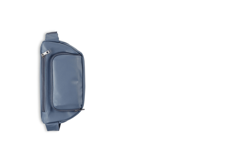 Our diaper bag has a fold-out and detachable diaper changing pad for convenience on the go